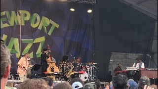 Kamasi Washington 44  Brandon Coleman keyboard solo  Day 1 of 2024 Newport Jazz Festival [upl. by Atalya498]