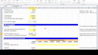 Financial Modeling Quick Lesson Simple LBO Model 1 of 3 [upl. by Roane]