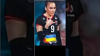 Yulia Gersimovas Viral Styles amp Poses in the Volleyball Court [upl. by Carson]