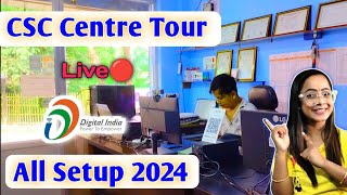 जनसुविधा केंद्र कैसे खोले  How to open CSC center in hindi  CSC center kaise khole 2024 [upl. by Nodnalb]