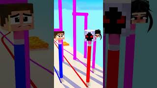 Romantic Pencil Run HEROBRINE Vs ENTITY vs SADAKO Challenge [upl. by Blakely286]