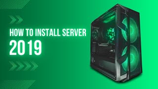 how to Install windows Server 2019 [upl. by Sirkin836]