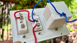 Wiring of fan dimmer with extra socket 😍 [upl. by Meneau]