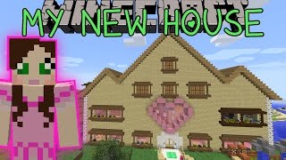 Minecraft MY NEW HOUSE [upl. by Aihsak]