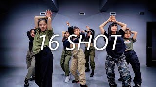 Stefflon Don  16 Shots  SUNJ choreography [upl. by Viquelia]