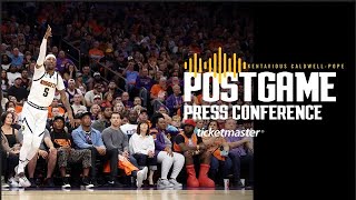 Nuggets Postgame Media Kentavious CaldwellPope  DEN vs PHX Round 2 Game 6  51123 [upl. by Margie]