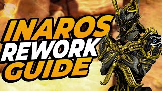 INAROS REWORK Insane Elemental Sandstorm Build Guide  Warframe [upl. by Purdy]