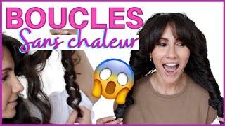 La meilleure astuce pour boucler ses cheveux sans chaleur [upl. by Nosna]