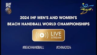 Netherlands vs Germany Main Round  2024 IHF WOMEN Beach Handball World Championship [upl. by Dumah]