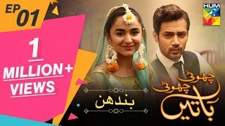 Bandhan  Episode 01  Choti Choti Batain  HUM TV  10 March 2019 [upl. by Inohs385]