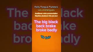 Tongue Twisters  Les virelangues  Part 1 [upl. by Gorlicki]