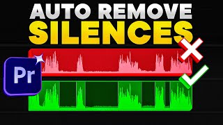 Automatically Remove Silences in Premiere Pro  NO PLUGINS [upl. by Ashling280]