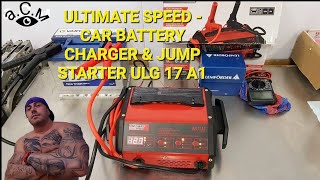 ULTIMATE SPEED  CAR BATTERY CHARGER amp JUMP STARTER ULG 17 A1 аСм [upl. by Towbin]