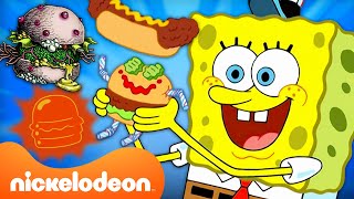 50 MINUTES Of SpongeBobs Krabby Patty INVENTIONS  Nicktoons [upl. by Eittap]