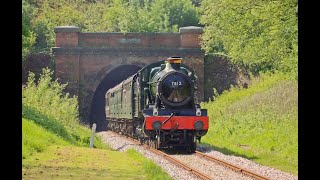 Bluebell Railway  Branch Line Weekend starring 7812 7714 amp 1369  SatSun 11th amp 12th May 2024 [upl. by Sivrup]