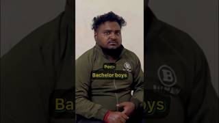 Bachelor boys😂😂 comedy bishaktosanju comedyfilms funny [upl. by Nwahsyt123]