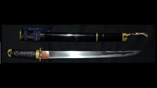 Nihonto  Etchu Uda Tomotsugu 越中宇多友次  13941428 應永 Oei  41129  Wakizashi  Sword  刀 [upl. by Daffi478]