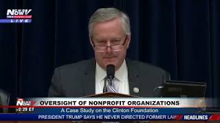 FULL CLINTON FOUNDATION Investigation US House Hearing [upl. by Otrebile]