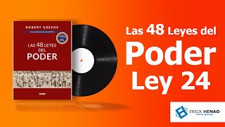 Las 48 leyes del poder Ley No 24 quotDesempeñe el papel del cortesano perfectoquot Audiolibro [upl. by Corty]