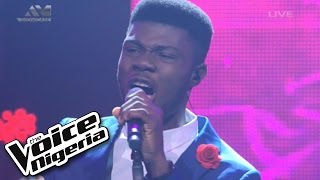 David Operah sings quotIts Not That Easyquot  Live Show  The Voice Nigeria 2016 [upl. by Adkins]