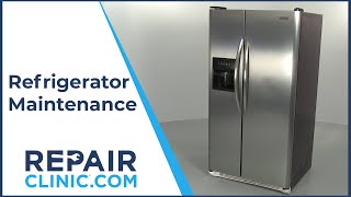 Refrigerator Maintenance Tips from Repair Clinic [upl. by Atnoek]