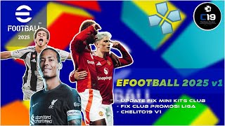 eFootball 2025 V1 PPSSPP New Update C19 [upl. by Julietta885]