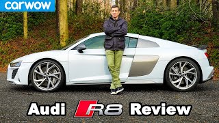 Audi R8 V10 review see how quick it really is [upl. by Etnoval]