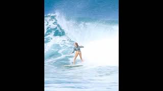 Surfing North Shore Hawaii surf waves beach surfers surfing northshore wsl surfergirl [upl. by Keri]