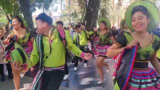 video clip de Salay calama con la canción de Maria Juana Golondrina fugaz en Santa Cruz Bolivia [upl. by Utham]