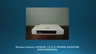 PhysioControl LIFEPAK 12 AC POWER ADAPTER REFURBISHED [upl. by Bassett397]