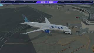 Departing Newark  XPlane 11  Magknight 787  VATSIM [upl. by Dieter934]