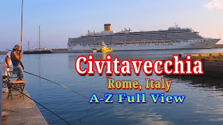 Civitavecchia Italy  Cruise Port of Rome BLOG15 Travelling See Breach [upl. by Jacobson180]