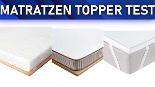 ➤ Matratzen Topper Test 2024  Die besten 3 Matratzen Topper [upl. by Margreta]