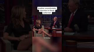 Jennifer Aniston another uncomfortable interview on David Letterman  Celebrity Bizz [upl. by Spillihp]