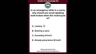 Motorcycle Practice Test canadiandrivingtest learn motorcycle [upl. by Htebazil]