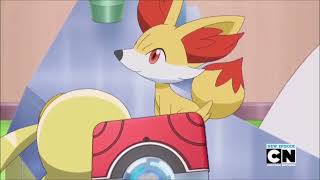 Fennekin Pokédex entry Pokemon XYZ [upl. by Janela]