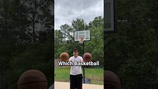 Spalding VS Wilson Basketball Drop Test 😱🏀 shorts viral [upl. by Edwine100]