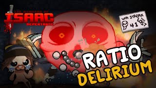 Ratio Delirium  Isaac Repentance The Lost Streak [upl. by Llednahs]