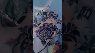 Omani beautiful stylish henna design pleasesubscribemychannel [upl. by Llesram407]