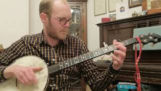 Sullivans Hollow  clawhammer banjo [upl. by Alahcim797]