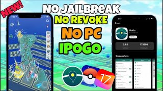 NEW Pokemon GO Spoofing iOS 17 2024 🤍 NO PC NO REVOKE ✅ TELEPORT and JOYSTICK [upl. by Atiekahs]