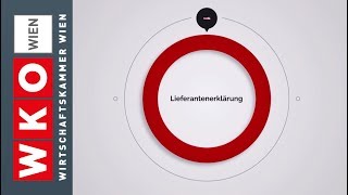 Webinar – Die „Lieferantenerklärung“ [upl. by Loats668]