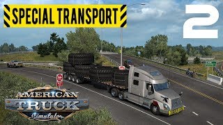 ATS GR Special Transport DLCHuge Tyres [upl. by Ardnajela68]