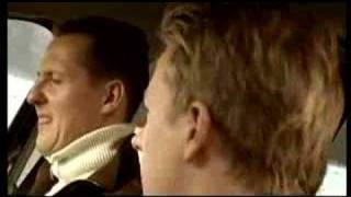 Fiat Bravo Ad with Schumacher and Kimi Raikkonen [upl. by Esiahc]