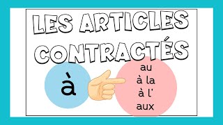 Los artículos contractos con la preposición quotàquot en francés  Gramática [upl. by Jammie]