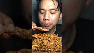 MUKBANG‼️ MIE JEBEW EXTRA CEKER [upl. by Alaekim]