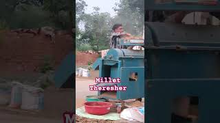 MAA SAMALESWARI SHG SINGHIBAHAL MILLET THRESHER [upl. by Anaynek926]