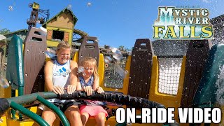 Mystic River Falls  Chest mount POV  Silver Dollar City Branson MO [upl. by Robbyn]