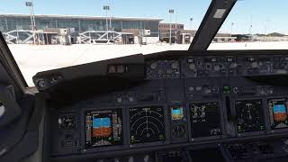 MSFS2020  Vatsim Flight  LIRF Rome FCO LICC Catania  Napuevolait  PMDG738 [upl. by Arnoldo]