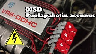 Golf mk3 VR6 Ep 15  MSD puolapaketin asennus [upl. by Steffy]